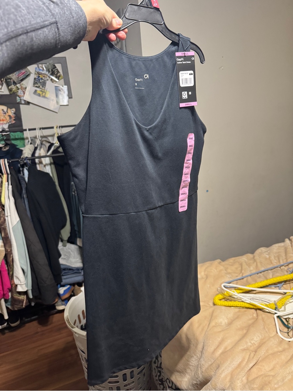 GAP Black Women's Athletic Tank Dress